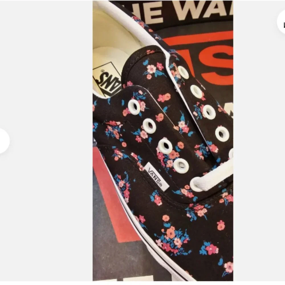 Vans Men's 3.5/Women's 5 Era Ditsy Floral Black/True White VN0A4U398KI